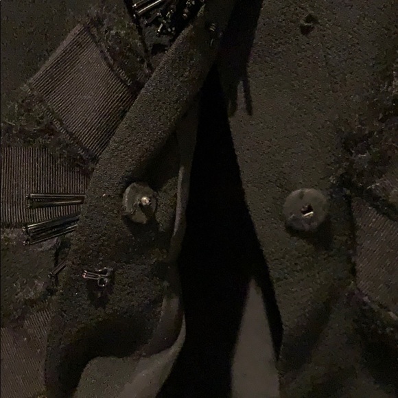 Carolina Herrera Embellished Bow Front Jacket 6 - Picture 4 of 6